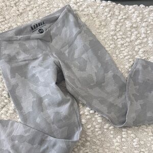 NOBULL Light Gray Camo Leggings